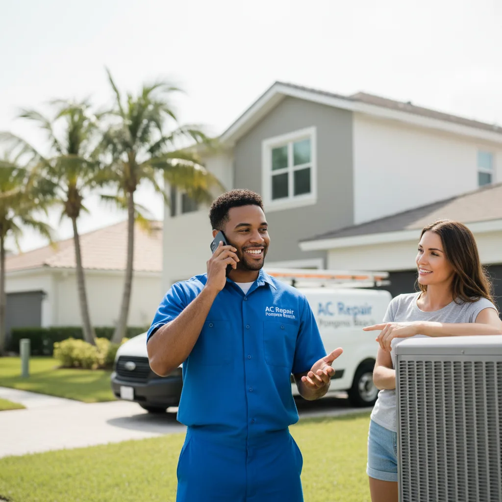 AC Repair Pompano Beach customer support in Paint Lick